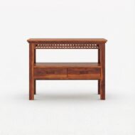 meridian solid wood console table